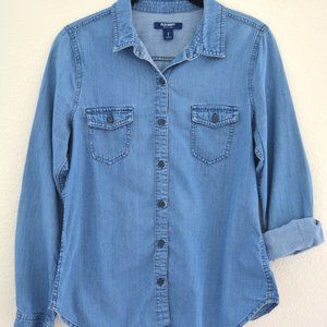 Old Navy Chambray Shirt (Women's)